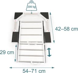 tussenbouwframe-met-aflegplank-verstelbaar-54–71 cm-wit — thumbnail 3