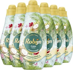 Robijn Klein & Krachtig Collections Color Kokos Vloeibaar Wasmiddel - 6 x 22 wasbeurten - Voordeelverpakking — thumbnail 2