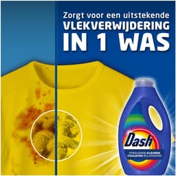Dash Waskracht Vloeibaar Wasmiddel - Briljante Kleuren - 4 x 30 Wasbeurten — thumbnail 5
