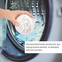 Wasbollen - 1 Stuk - Wasbal Voor De Wasmachine - 11 Cm - Antiklitwerking - Herbruikbaar - Haarvanger Wasbollen - Wasballen Wasbol - Pluisballen - Geschikt Voor Lakens, Jassen, Kleding, Dekens - Roze — thumbnail 5