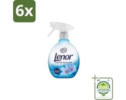 Lenor – Crease Releaser Spray – Spring Awakening – Kreukverwijderaar & Textielverfrisser – 500 ml - Voordeelverpakking - 6 stuks - Kreukverwijderaar - Textielverfrisser