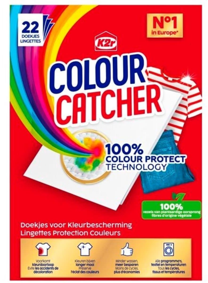 Colour Catcher Anti-doorloop doekjes - 2 x 26 — afbeelding 1