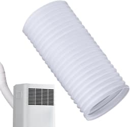 Afvoerslang Airco - Ventilatiekanaal Flexibel - Mobiele Koeling - Duurzaam Polypropeen - 15cm Diameter 3 Meter - Grijs — thumbnail 1
