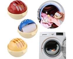 Dierenhaarverwijderaar - wasmachine - 3 stuks - pluisballen - herbruikbare dierenhaarverwijderaar - kattenhaarverwijderaar - haarverwijderaar voor dierenharen - pluisjes - stof en vuil — afbeelding 1
