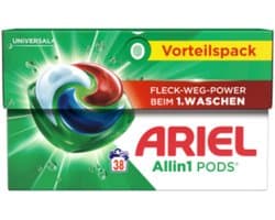 Ariel Wasmiddel Allin1 Pods Universal - 38 stuks