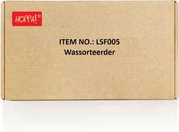 Hoppa! - Wasmand met vakken - Zwart - Polyester - 87,5 x 38,5 x 81 cm — thumbnail 2