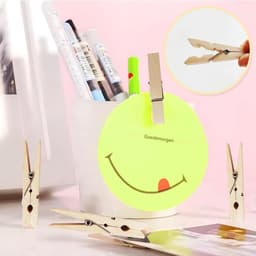 EXCITAT 100 stuks - Clips - Kleine houten clips - Lente wasknijpers - Geschikt voor foto's, feesten, kantoren, scholen, kleding — thumbnail 2