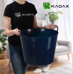 KADAX Flexibele mand universele wasbak 42L marineblauw — thumbnail 2