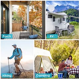 Winddichte Anti-slip Waslijn 10 m - Pack van 3 voor Buiten en Reizen — thumbnail 3