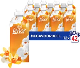 Lenor Wasverzachter Amber & Orchidee - 12 x 42 Wasbeurten — thumbnail 1