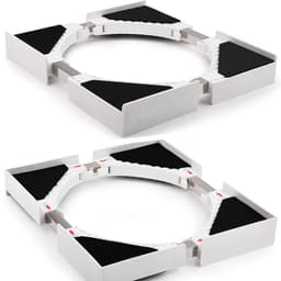 Universele stapelset voor wasmachine en droger - Verstelbaar tussenframe 46-66 cm — thumbnail 4
