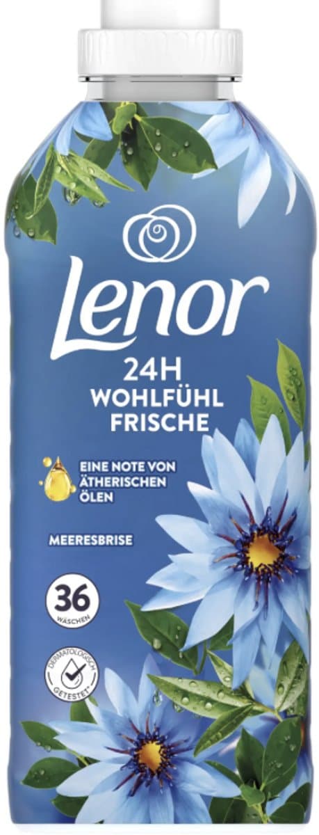 1xLenor zeebries Wasverzachter – 756 ml, 36 Wasbeurten, Frisse Maritieme Geur" — afbeelding 1