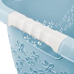 Ergonomische wasmand met luchtdoorlatend decor en anti-slip handgrepen - 50 l — thumbnail 3