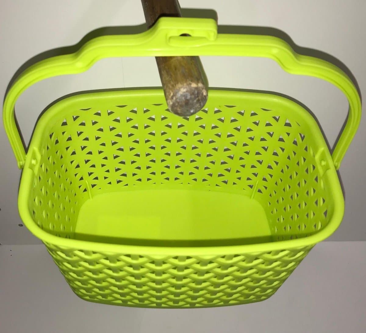 Wasknijpermandje kunststof groen — afbeelding 1