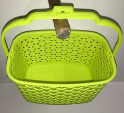 Wasknijpermandje kunststof groen — thumbnail 1