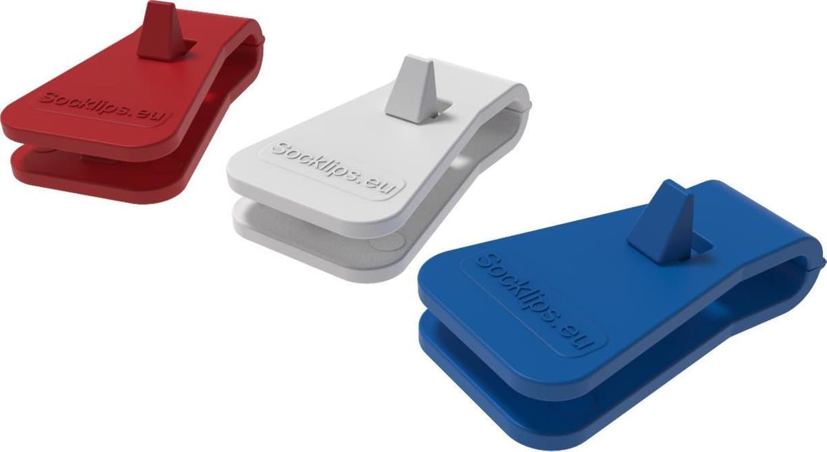 Clip voor sokken en dekbedovertrek Assorti Kleur, 28 stuks — afbeelding 1