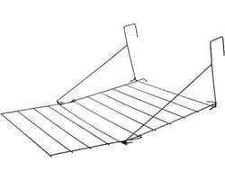 Droogrek - 6M - Zwart - Hangrek - 59 x 75 x 30 cm — afbeelding 1