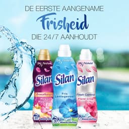 Silan Floral Crisp - Wasverzachter - Zijdezachte Was - Langer Stralende Kleding - Langdurige Frisheid - Voordeelverpakking - 12 x 37 wasbeurten — thumbnail 2