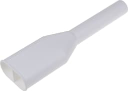Wpro - y-stuk afvoer voor Wasmachine, Vaatwasser en Condensdroger - PVC - wit — thumbnail 1