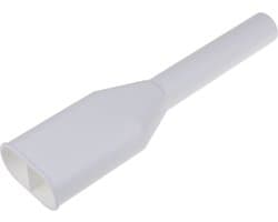 Wpro - y-stuk afvoer voor Wasmachine, Vaatwasser en Condensdroger - PVC - wit — afbeelding 1