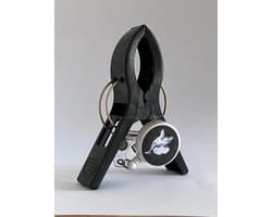 Anti-slipclip - Anti Slip Clip - Zwart - Fiets - Fietsclip - Opwaaiende Rokjes - Jurkjes - Fietsclip - Rokjesclip - Poncho's - Slipclip — afbeelding 1