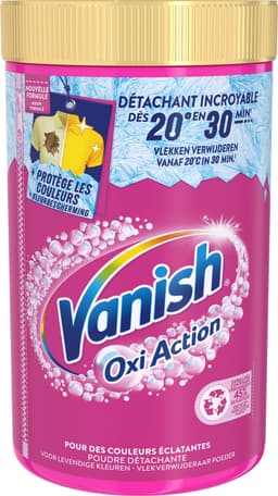 Vanish Oxi Action Wasbooster Poeder - Vlekverwijderaar Voor Gekleurde Was - 1,41kg — thumbnail 1