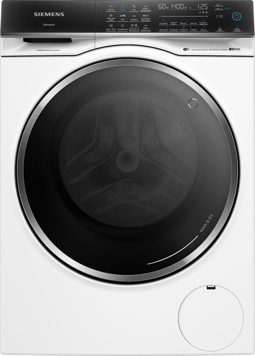 Siemens WN54C2A0NL Was/Droog combinatie met i-DOS dosering techniek — afbeelding 1