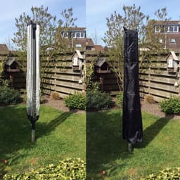 Redlabel Droogmolenhoes - 175x28x50 cm - met Rits, Stok en Trekkoord incl. Stopper- Zwarte Droogmolenhoes — thumbnail 2