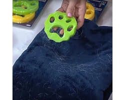 Pet Hair Remover voor Wasserij Wasmachine Haarvanger, Wasmachine Lint Filters Haarverwijderaar Bal voor wasmachine Ballen, Herbruikbare Schoonmaakbal - voor Wasserij Drijvende Huisdier Bont — afbeelding 1