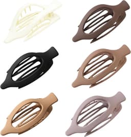 6 Stuks Grote Franse Haarklemmen voor Dames - Sterke Grip voor Dik en Fijn Haar — thumbnail 5