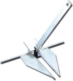 Danforth Anker van Verzinkt Staal 685 mm - 510 mm - 8 kg — thumbnail 1