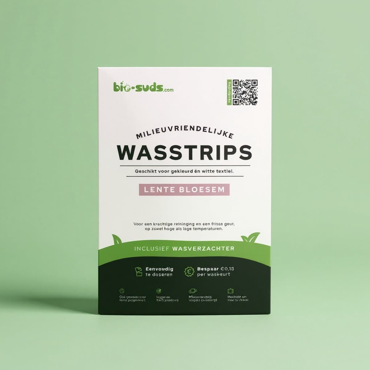 Bio-Suds® - Wasstrips Proefpakket - Wasstrips - Wasmiddeldoekjes - 10 wasjes (5 strips) — afbeelding 1
