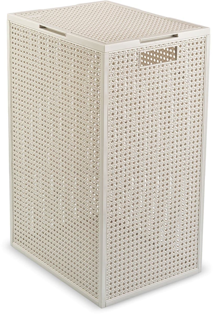 Curver Kaya Wasmand met deksel - 60L - 38x29x58,5 cm - Wit — afbeelding 1