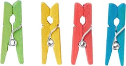 Kleurige Mini Wasknijpers voor Knutselen en Decoratie - 48 Stuks — thumbnail 4