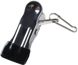 Wasknijpers - 10stuks - Anti slip - Washaken Clip - RVS - Drooghaak voor kleding - Foto knijpers - Reisdraagkleding - Kleerhangers voor sokken - Veelzijdig - 5.5×2.5cm - Zilver — thumbnail 2