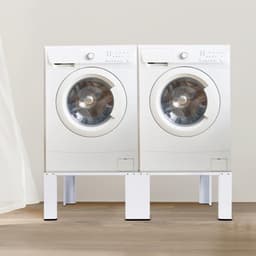 Verstelbaar en Stabiel Onderstel voor Wasmachine en Droger, Dubbele Verhoging onderbouw — thumbnail 5