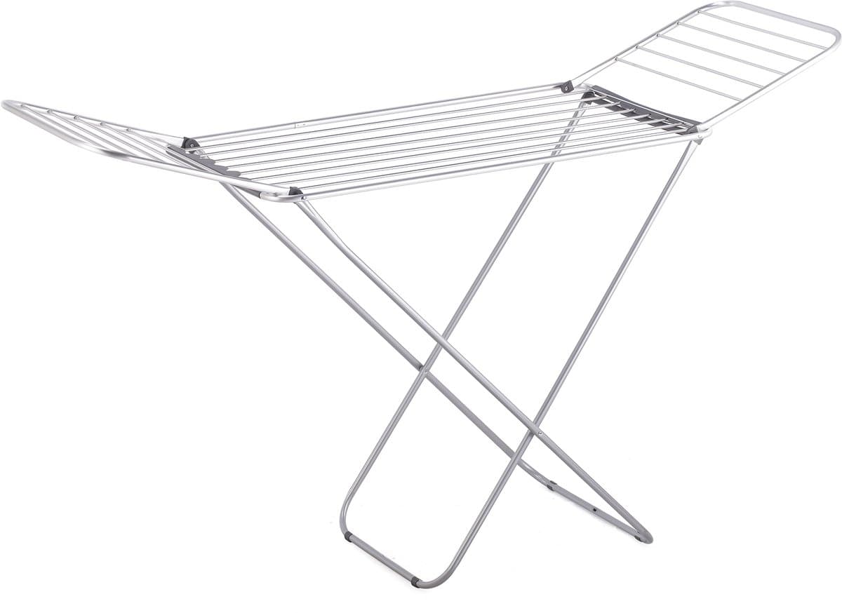 MSV Droogrek - Opvouwbaar Wasrek - Ideaal voor Omvangrijke en Delicate Was - Ruimtebesparend - 175x50x110cm - Aluminium - Blauw — afbeelding 1