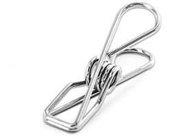 40 Pack RVS Wasknijpers - Duurzame Kleding Pinnen voor Thuis en Buiten