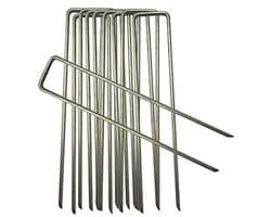 Gegalvaniseerde Tuin Anker Haringen - 6 Inch (150 mm) voor Effectieve Onkruidbestrijding