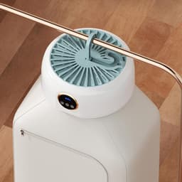 Draagbare wasdroger, draagbare droogtrommel, kleine droger, wasdroger, 600 W, compacte droger, draagbare droger zonder boren, opvouwbaar — thumbnail 3