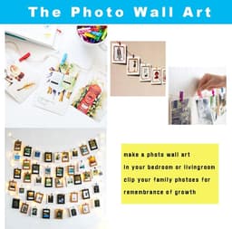 Mini Klemmetjes voor Foto's in Natuurlijke Kleur - Perfect voor Decoratie — thumbnail 4