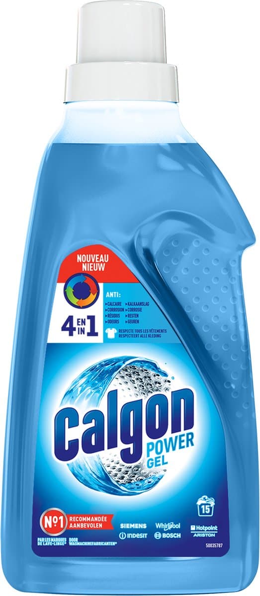 Calgon 4in1 Gel 750 ml - 4 Stuks - Voordeelverpakking — afbeelding 1