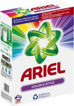 Ariel Waspoeder Kleur En Stijl 39 Wasbeurten 2.5 kg — thumbnail 3