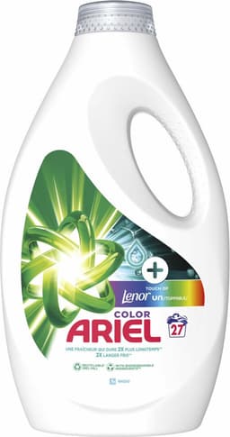 Ariel Color Vloeibaar Wasmiddel+ Lenor Unstoppables 27 Wasbeurten 1215 ml — thumbnail 3
