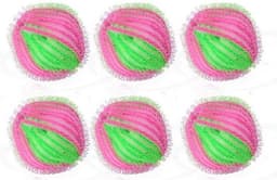 SVH Company Anti-Pluis Wasbal - Nylon Wasmachine Ballen Bollen Wasballen Wasbol Was Bal Ballen Pluisballen - 6 Stuks — thumbnail 1