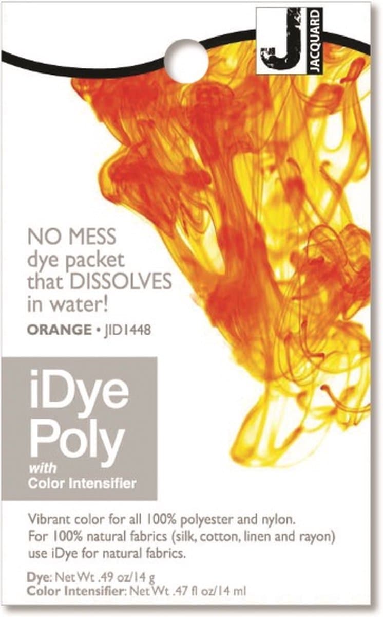 Jacquard iDye Poly textielverf Oranje 14 g — afbeelding 1