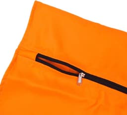 Waszak Voor Huisdieren Wasgoed - 65x70cm - Met Rits Voor Wasmachines - Vangt Dieren Haren Op - Oranje — thumbnail 3