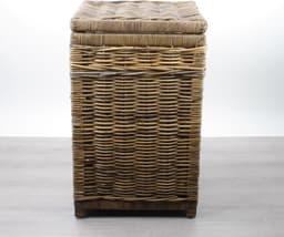 MigoStyling - Wasmand - Vierkant - Brown - 40x40xH65cm - Met deksel - Uitneembare waszak — thumbnail 2