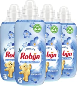 Robijn Classics Morgenfris Wasverzachter - 4 x 33 wasbeurten - Voordeelverpakking — thumbnail 2