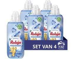 Robijn Classics Morgenfris Wasverzachter - 4 x 33 wasbeurten - Voordeelverpakking — afbeelding 1